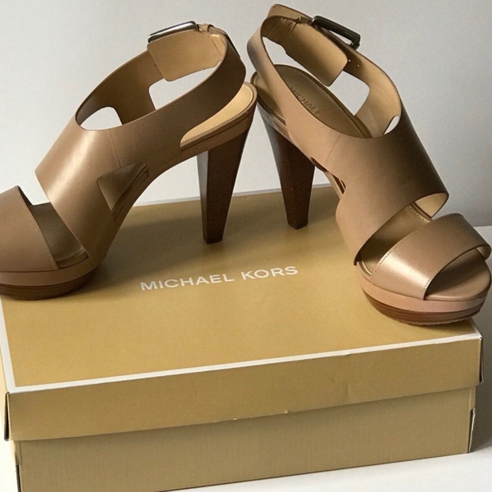 Michael Kors Carla Platform Heels